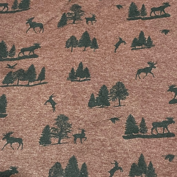 Free Planet Sz S men t shirt short sleeve motif trees, moose round neck - Picture 9 of 9